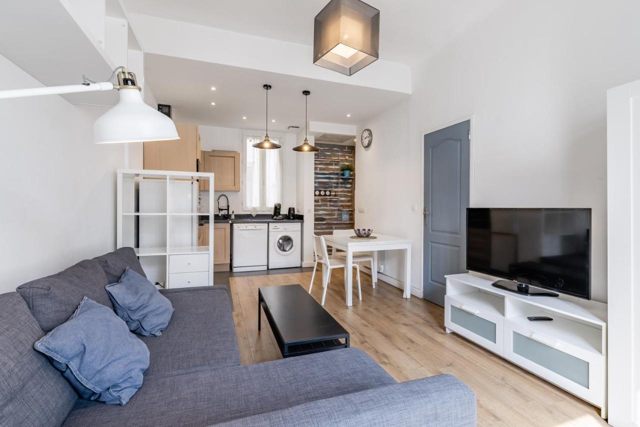 Charming Bright And Equipped Apartment Marseille Bagian luar foto