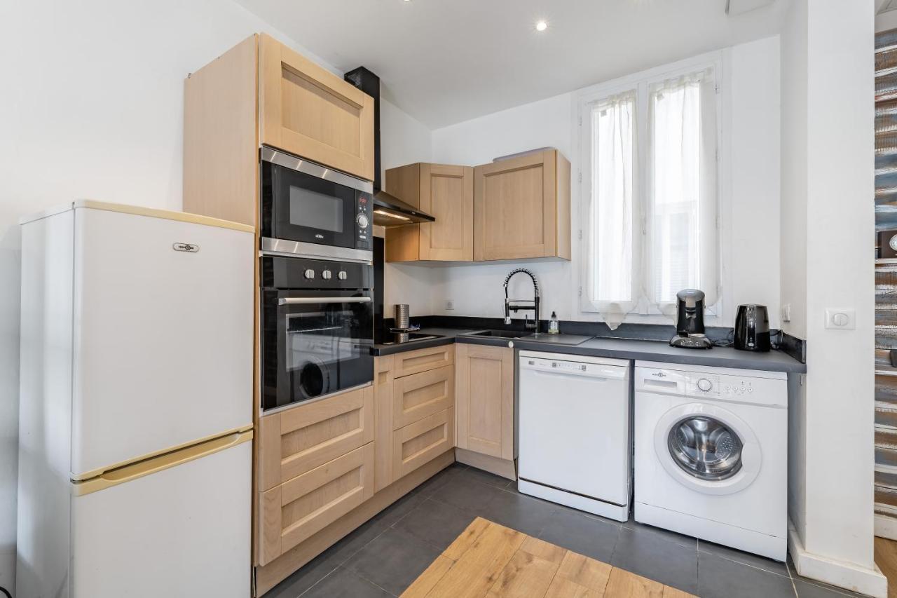 Charming Bright And Equipped Apartment Marseille Bagian luar foto