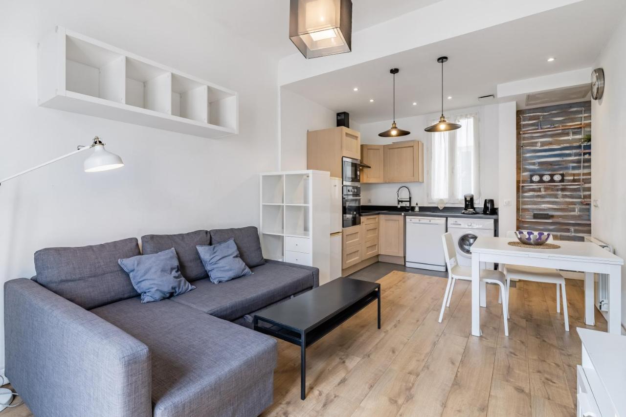 Charming Bright And Equipped Apartment Marseille Bagian luar foto