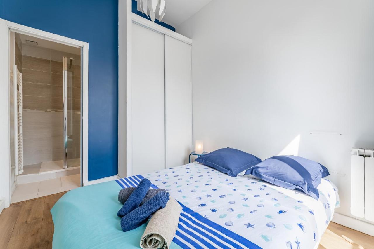 Charming Bright And Equipped Apartment Marseille Bagian luar foto